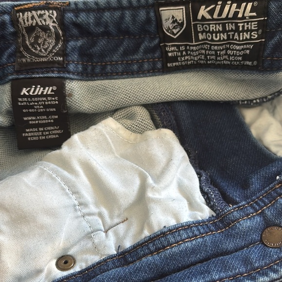 KUHL Jeans Mens 30x32  Sharp Shootr Outdoor Stretch Flex Denim Blue - Picture 9 of 10